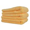 Orange Banger Extra Thick Microfiber Towel 3-Pack